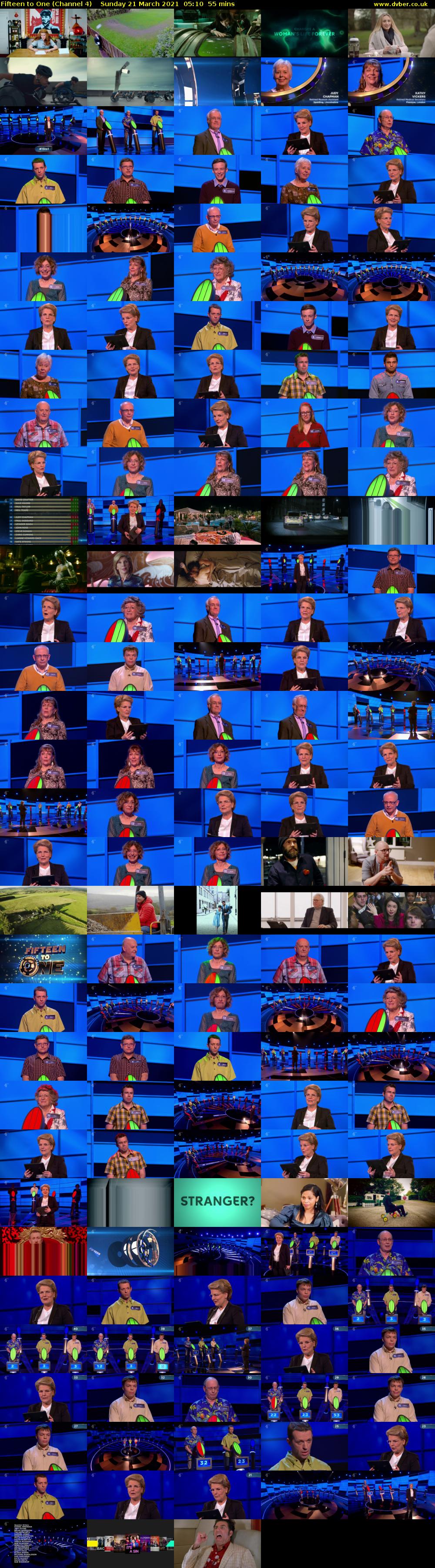 Fifteen to One (Channel 4) Sunday 21 March 2021 05:10 - 06:05