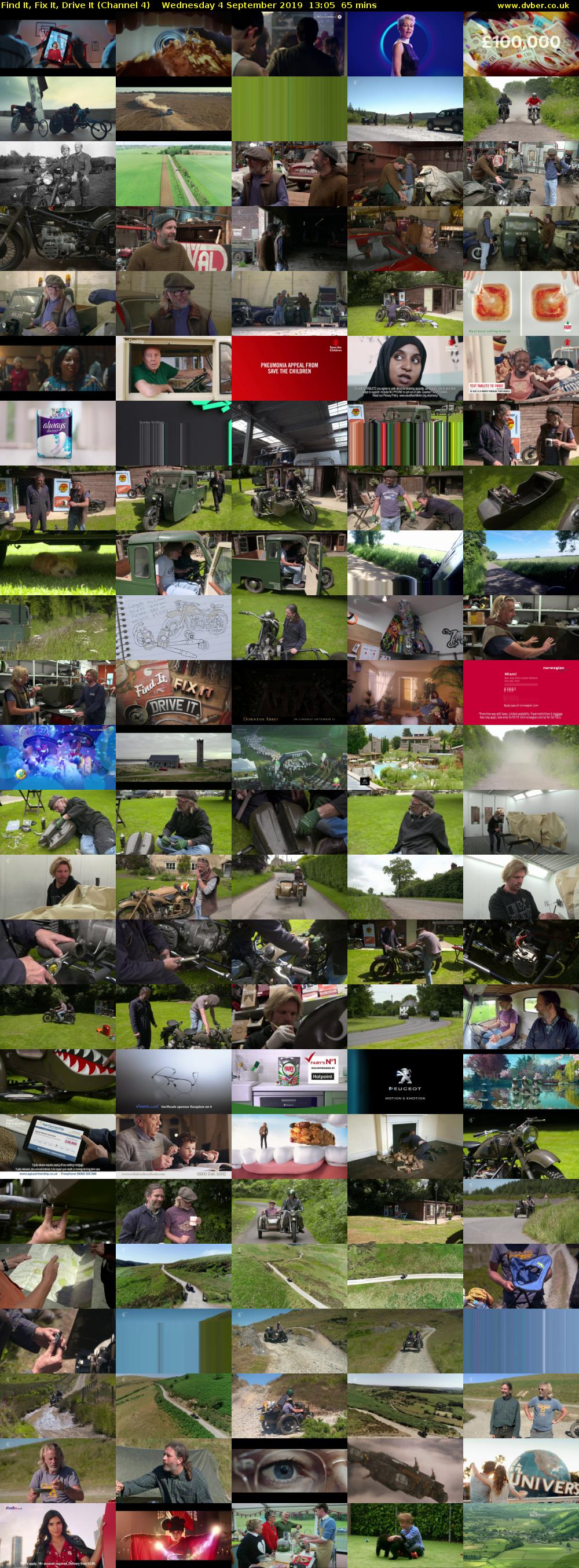 Find It, Fix It, Drive It (Channel 4) Wednesday 4 September 2019 13:05 - 14:10