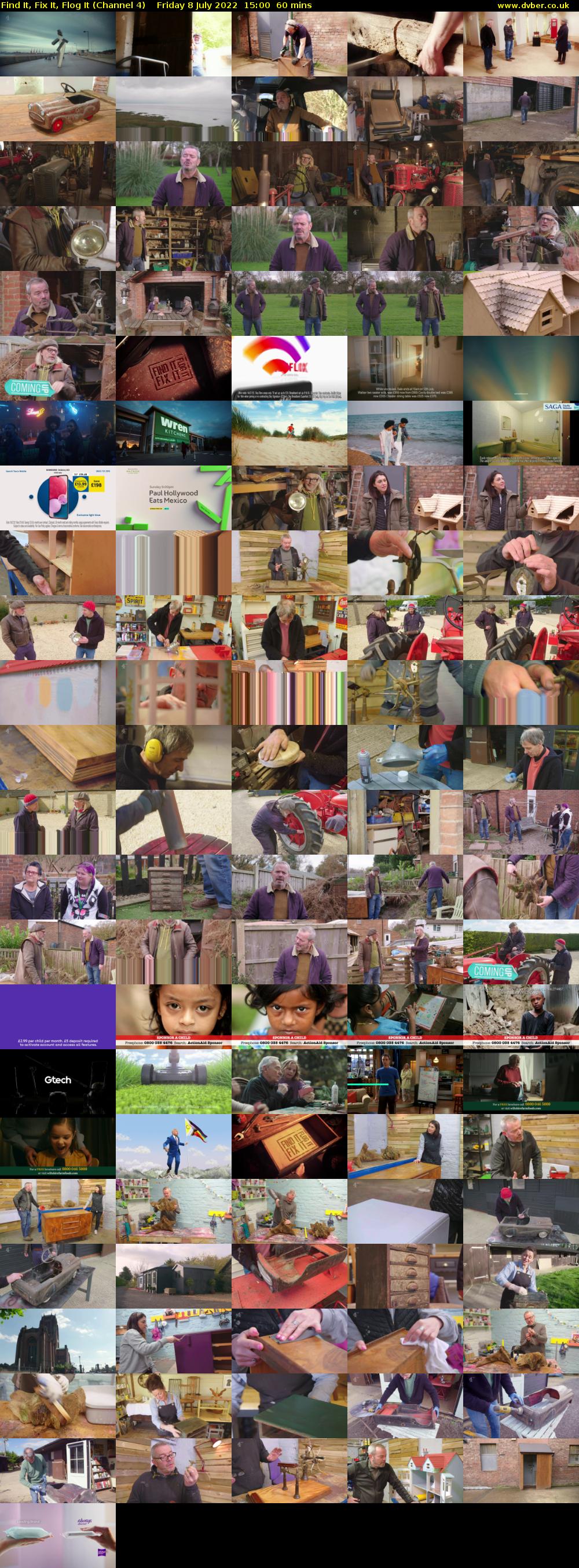 Find It, Fix It, Flog It (Channel 4) Friday 8 July 2022 15:00 - 16:00