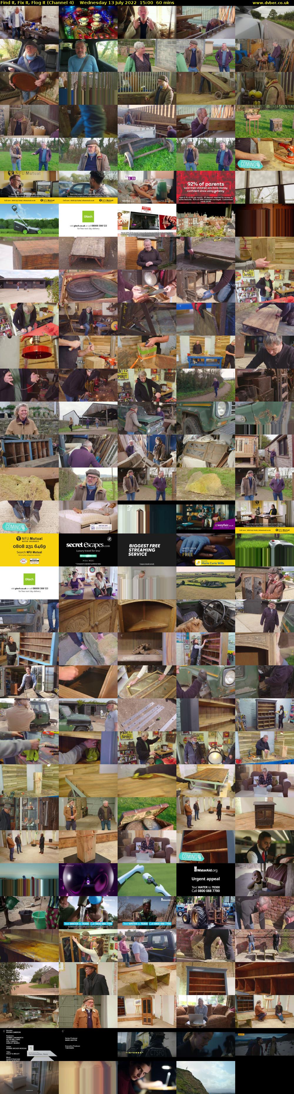 Find It, Fix It, Flog It (Channel 4) Wednesday 13 July 2022 15:00 - 16:00