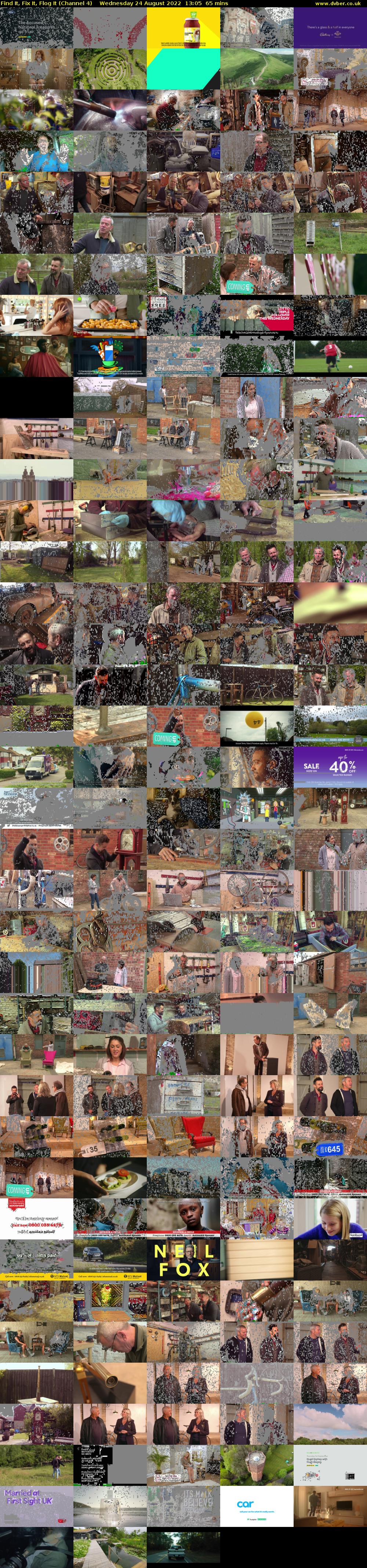 Find It, Fix It, Flog It (Channel 4) Wednesday 24 August 2022 13:05 - 14:10