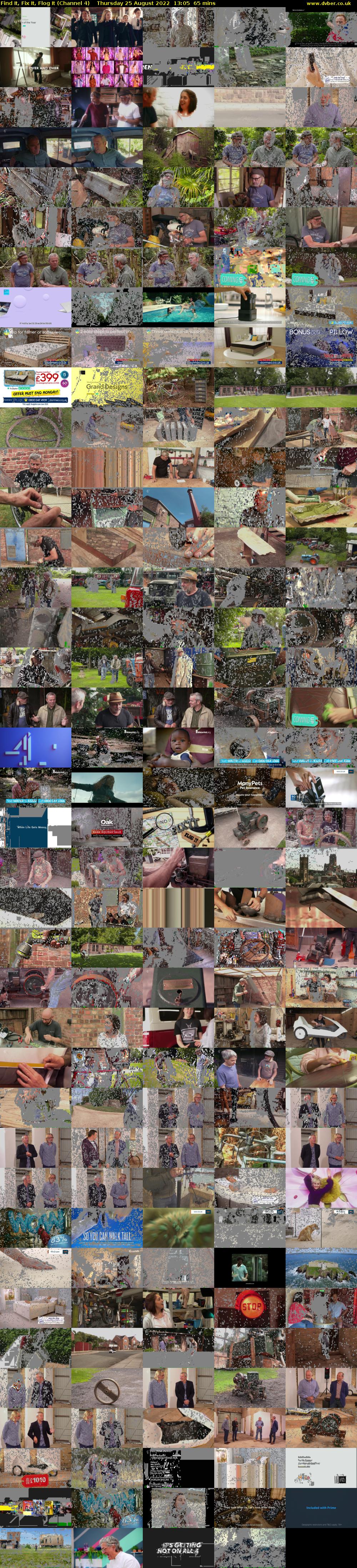 Find It, Fix It, Flog It (Channel 4) Thursday 25 August 2022 13:05 - 14:10