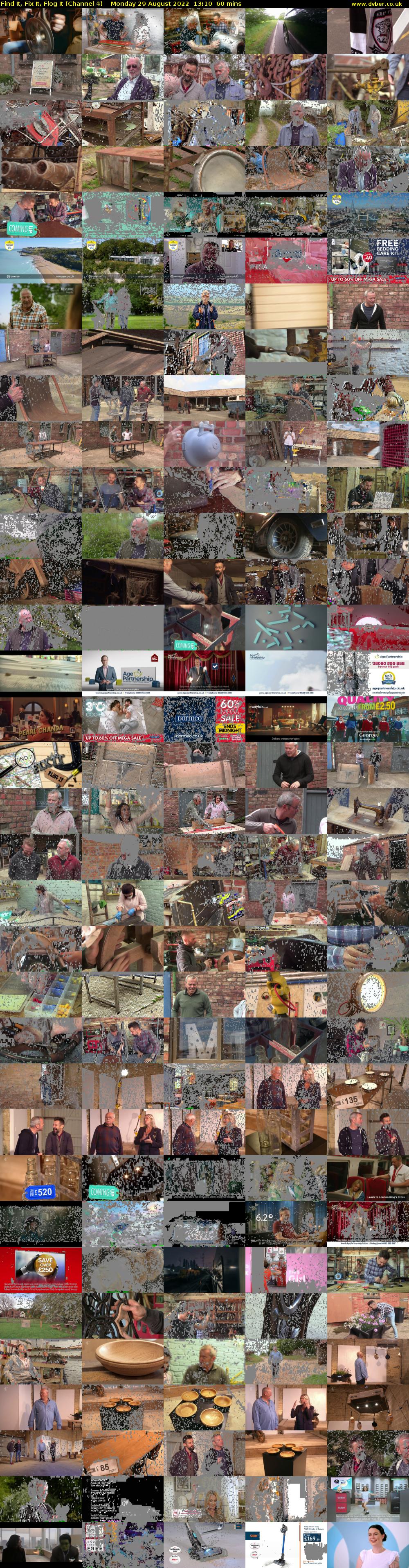 Find It, Fix It, Flog It (Channel 4) Monday 29 August 2022 13:10 - 14:10