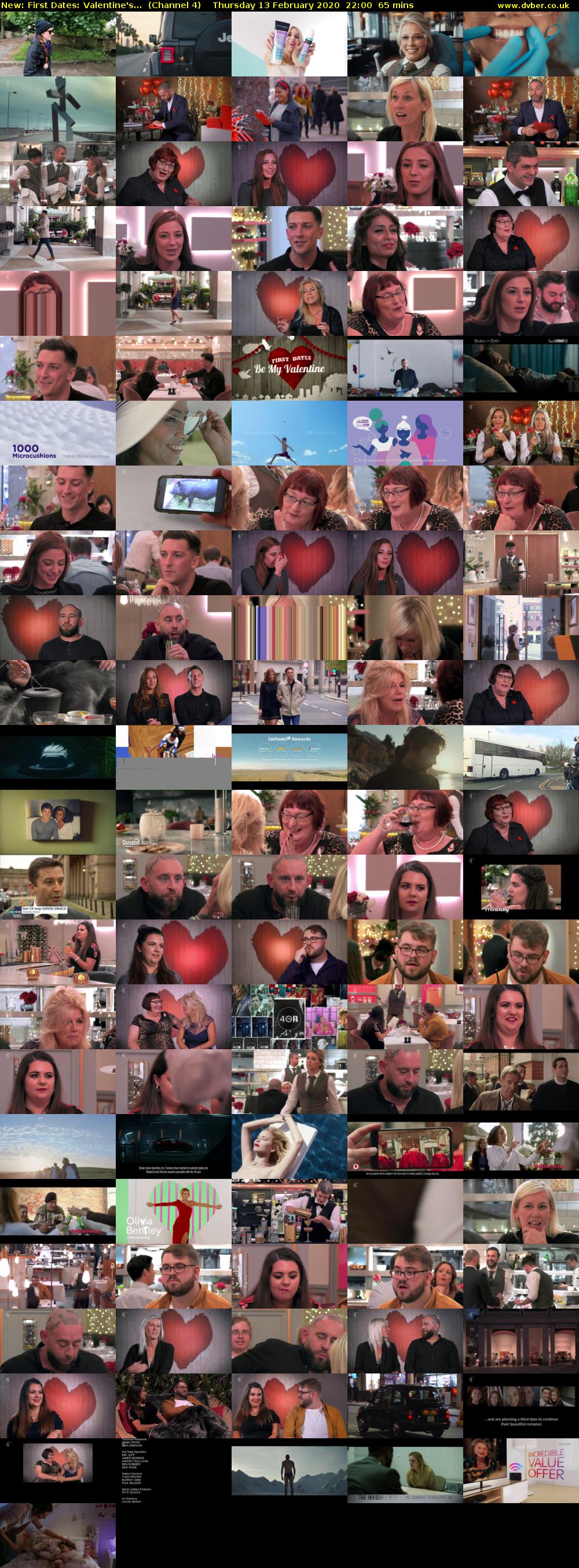 First Dates: Valentine's... (Channel 4) Thursday 13 February 2020 22:00 - 23:05