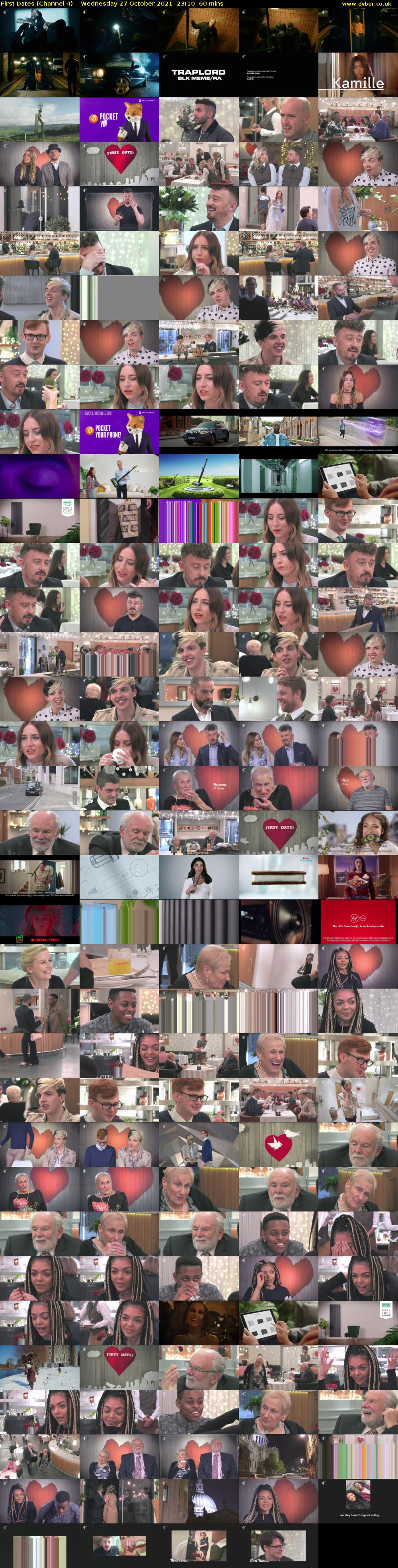 First Dates (Channel 4) Wednesday 27 October 2021 23:10 - 00:10