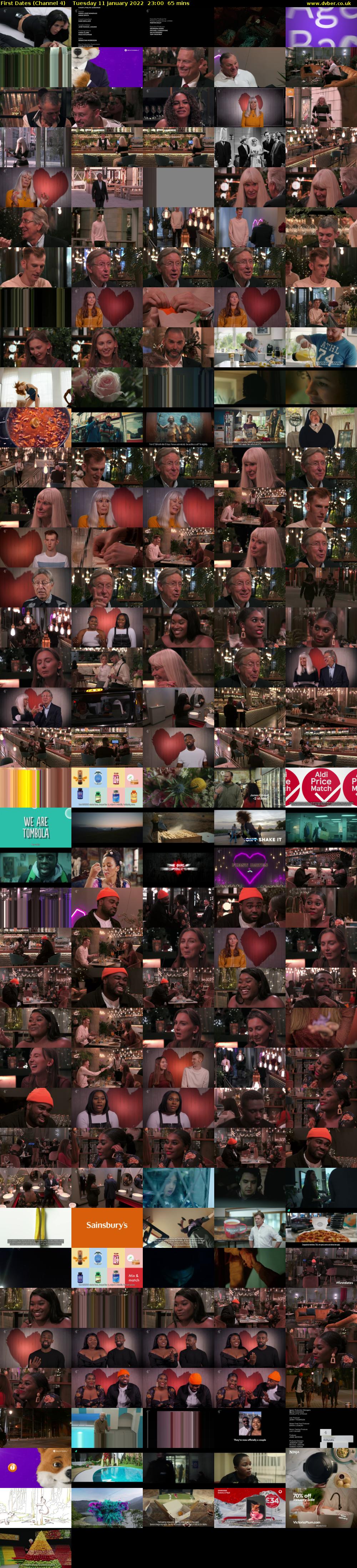 First Dates (Channel 4) Tuesday 11 January 2022 23:00 - 00:05