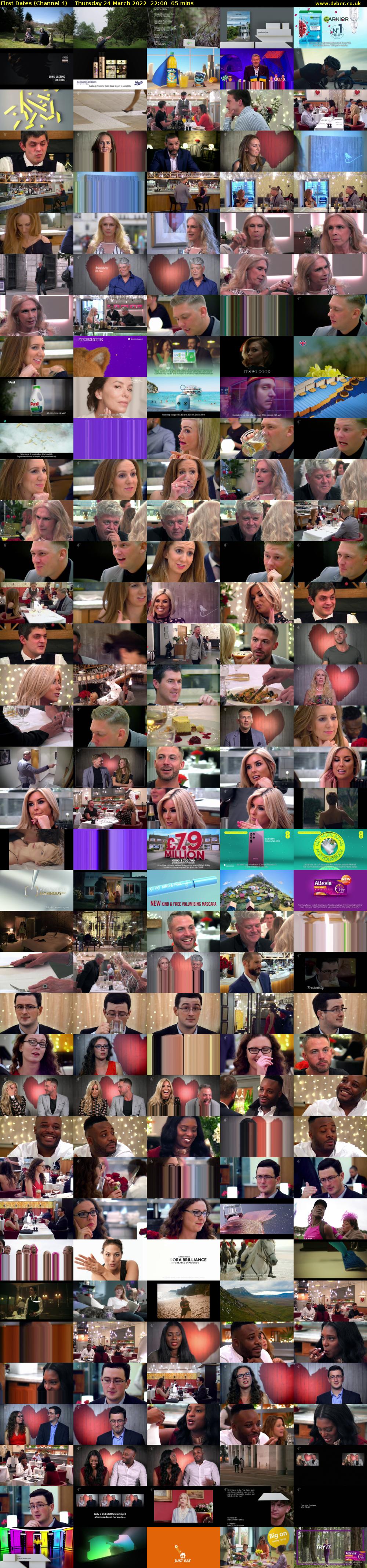 First Dates (Channel 4) Thursday 24 March 2022 22:00 - 23:05