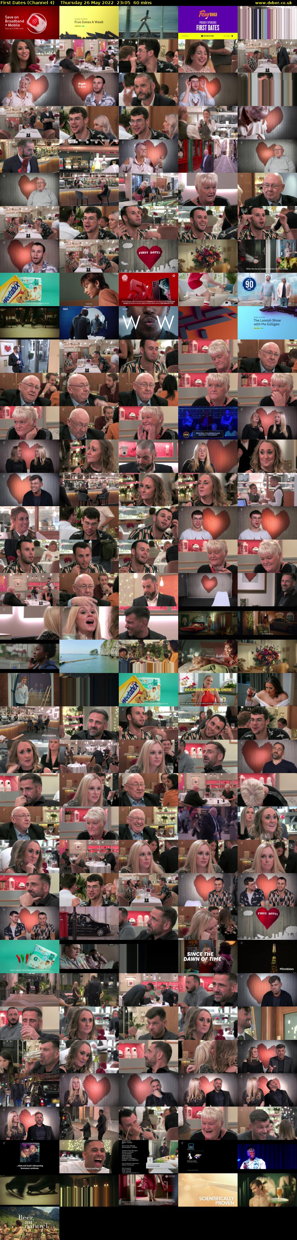 First Dates (Channel 4) Thursday 26 May 2022 23:05 - 00:05