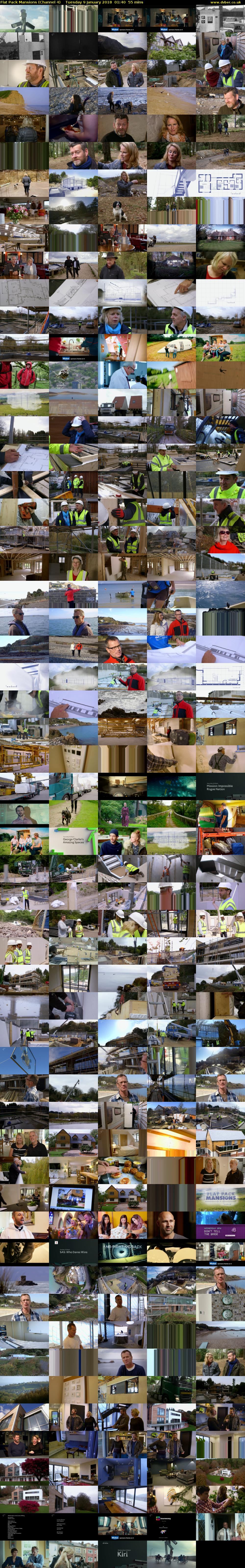 Flat Pack Mansions (Channel 4) Tuesday 9 January 2018 01:40 - 02:35