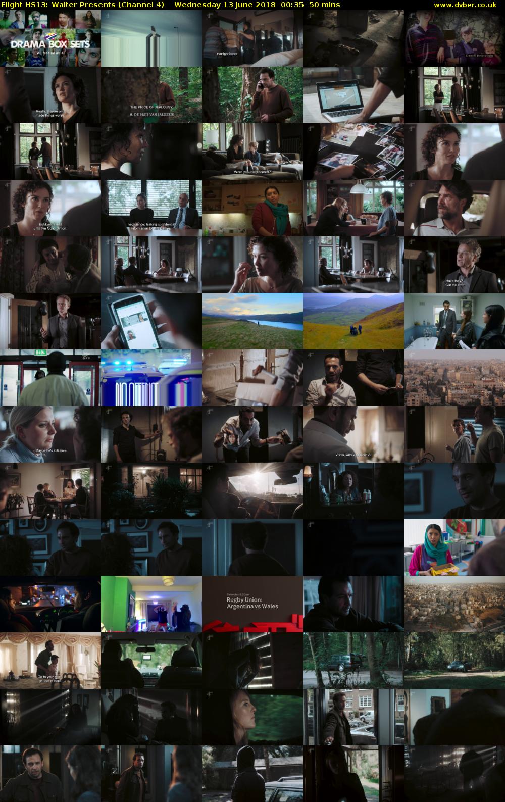 Flight HS13: Walter Presents (Channel 4) Wednesday 13 June 2018 00:35 - 01:25