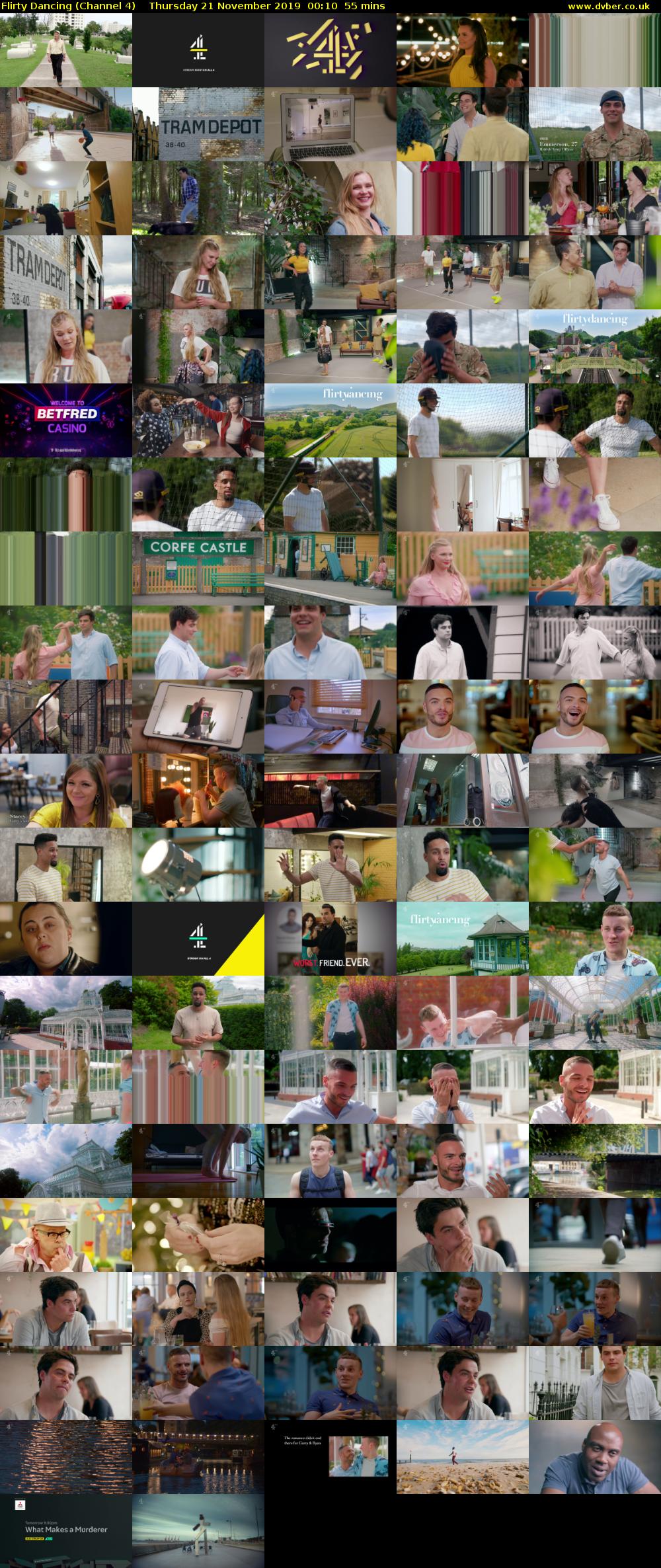 Flirty Dancing (Channel 4) Thursday 21 November 2019 00:10 - 01:05