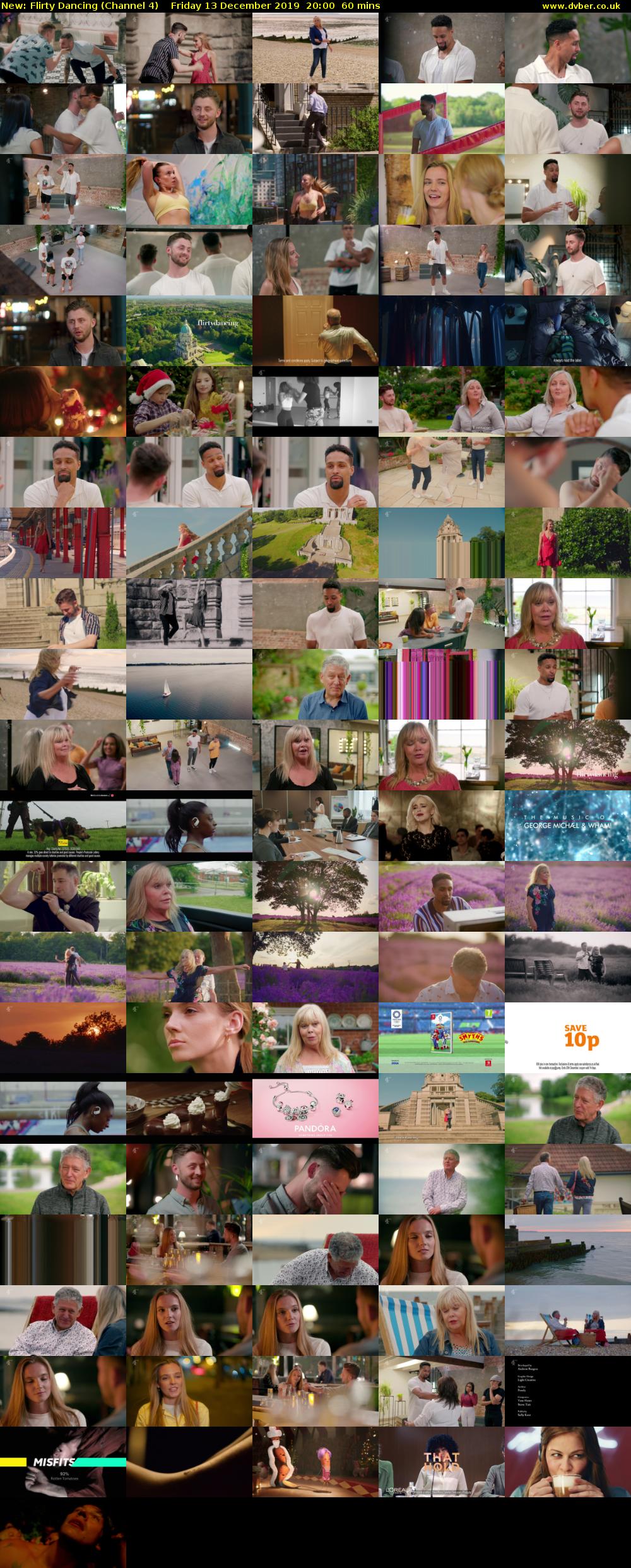 Flirty Dancing (Channel 4) Friday 13 December 2019 20:00 - 21:00