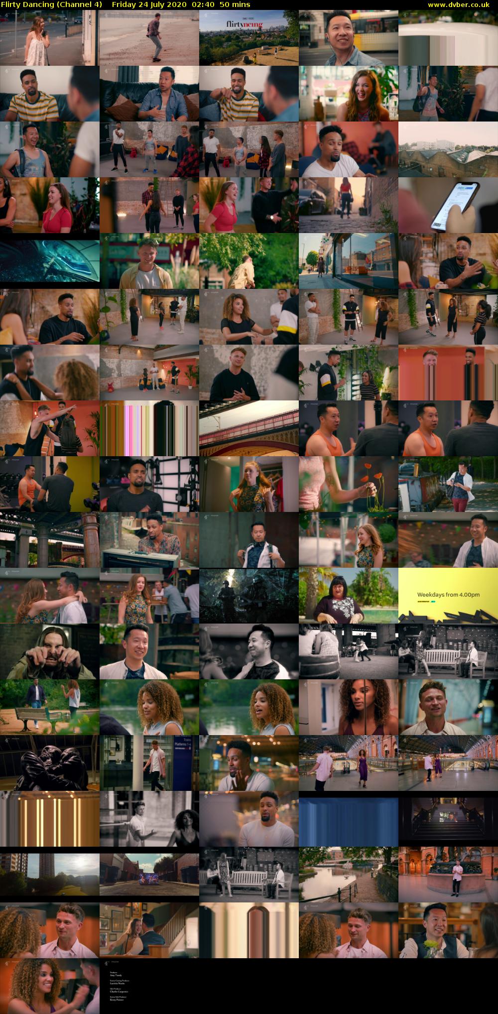 Flirty Dancing (Channel 4) Friday 24 July 2020 02:40 - 03:30