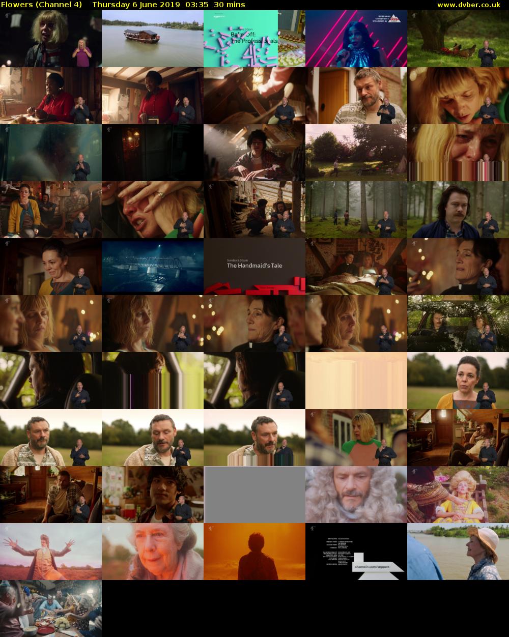 Flowers (Channel 4) Thursday 6 June 2019 03:35 - 04:05