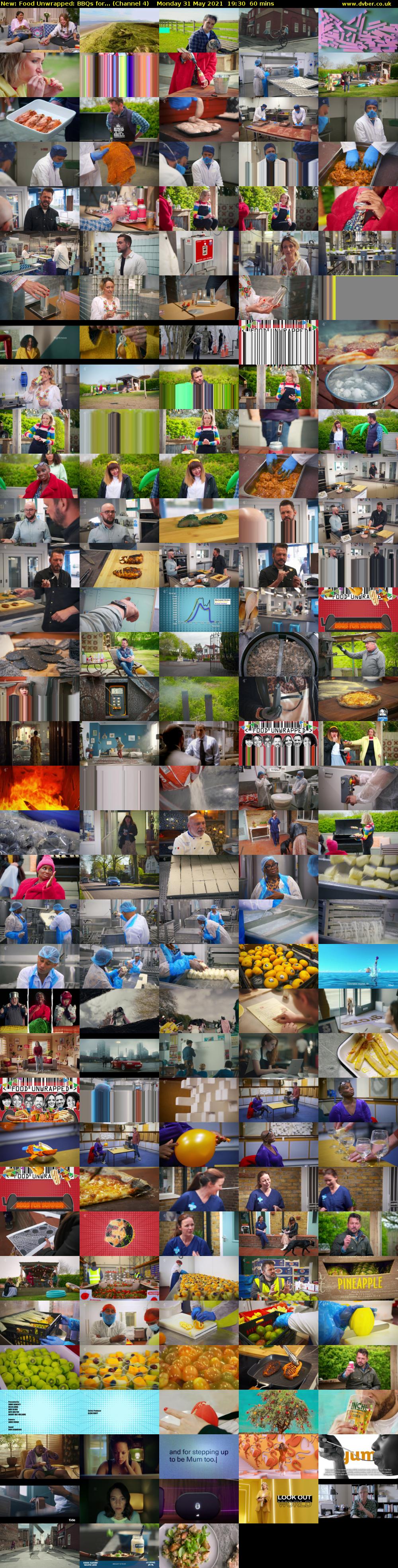 Food Unwrapped: BBQs for... (Channel 4) Monday 31 May 2021 19:30 - 20:30