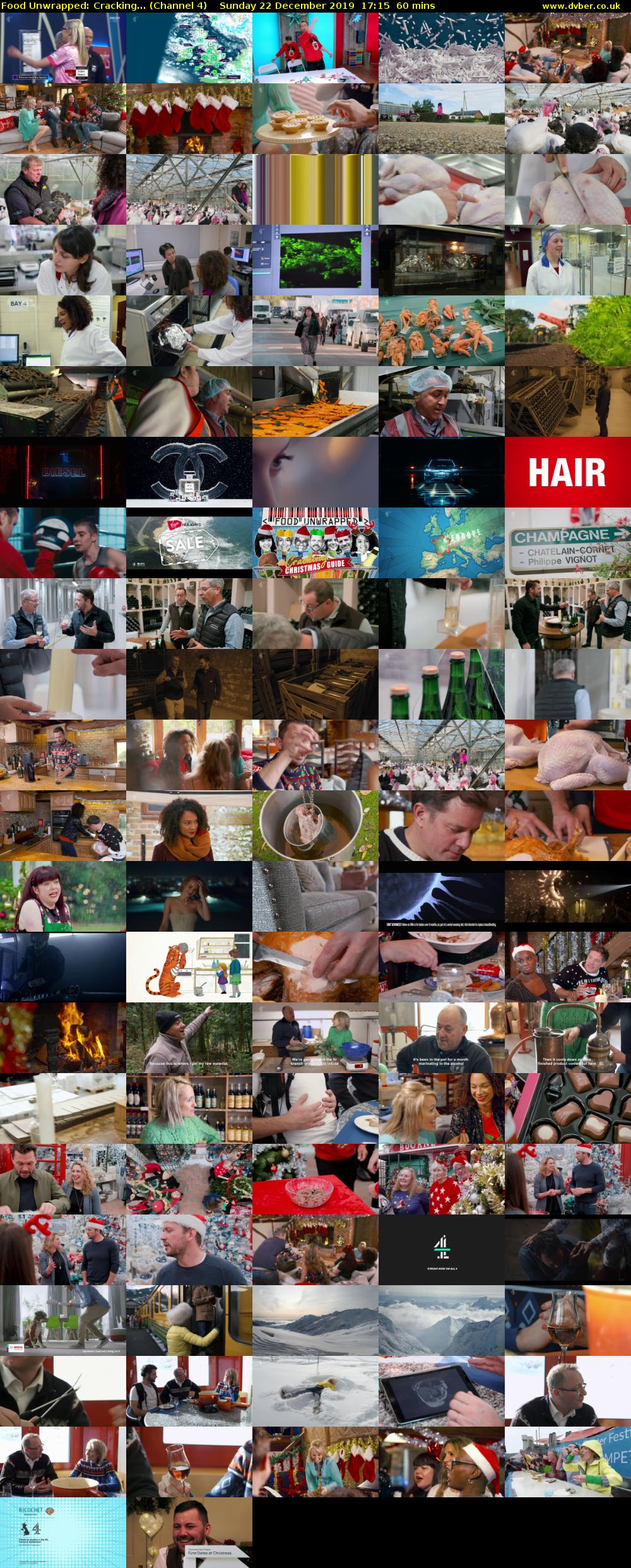 Food Unwrapped: Cracking... (Channel 4) Sunday 22 December 2019 17:15 - 18:15