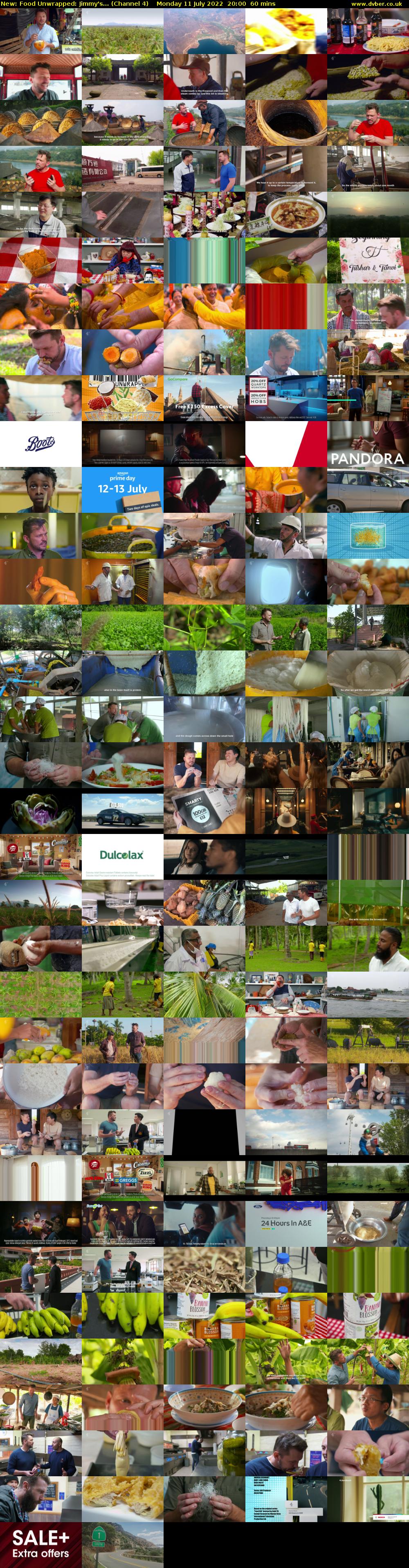 Food Unwrapped: Jimmy's... (Channel 4) Monday 11 July 2022 20:00 - 21:00