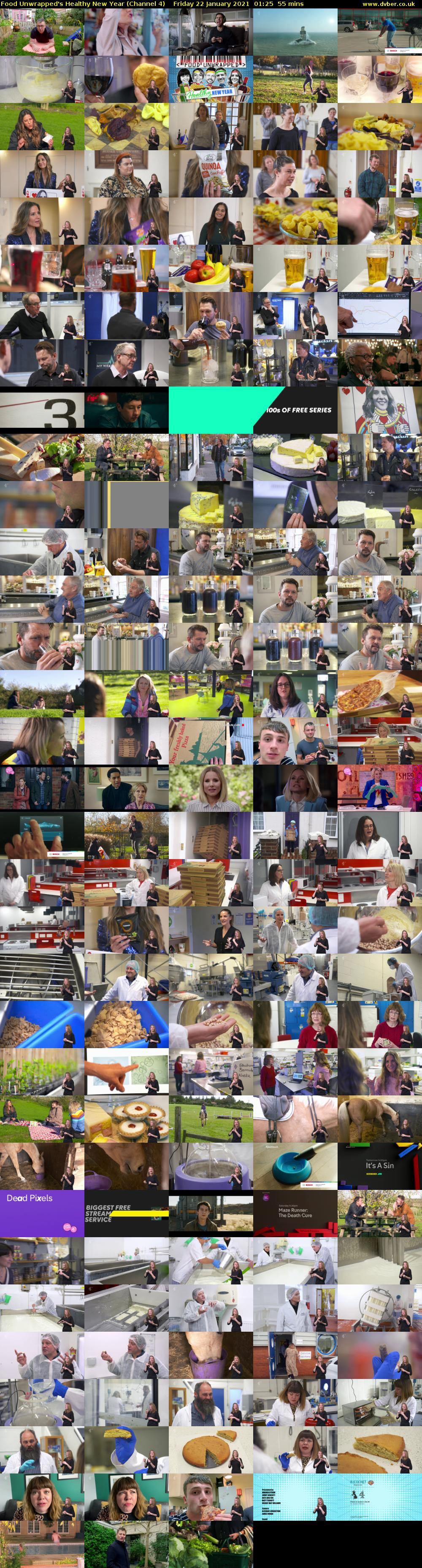 Food Unwrapped's Healthy New Year (Channel 4) Friday 22 January 2021 01:25 - 02:20