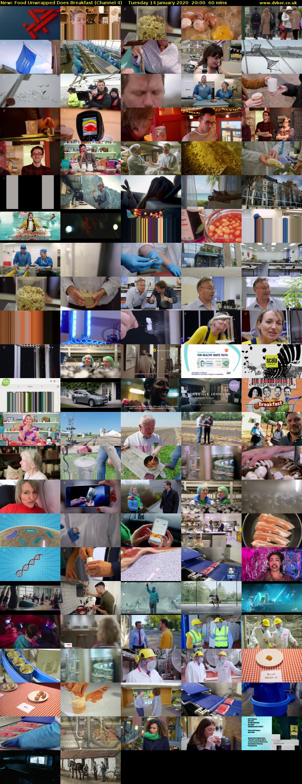Food Unwrapped Does Breakfast (Channel 4) Tuesday 14 January 2020 20:00 - 21:00