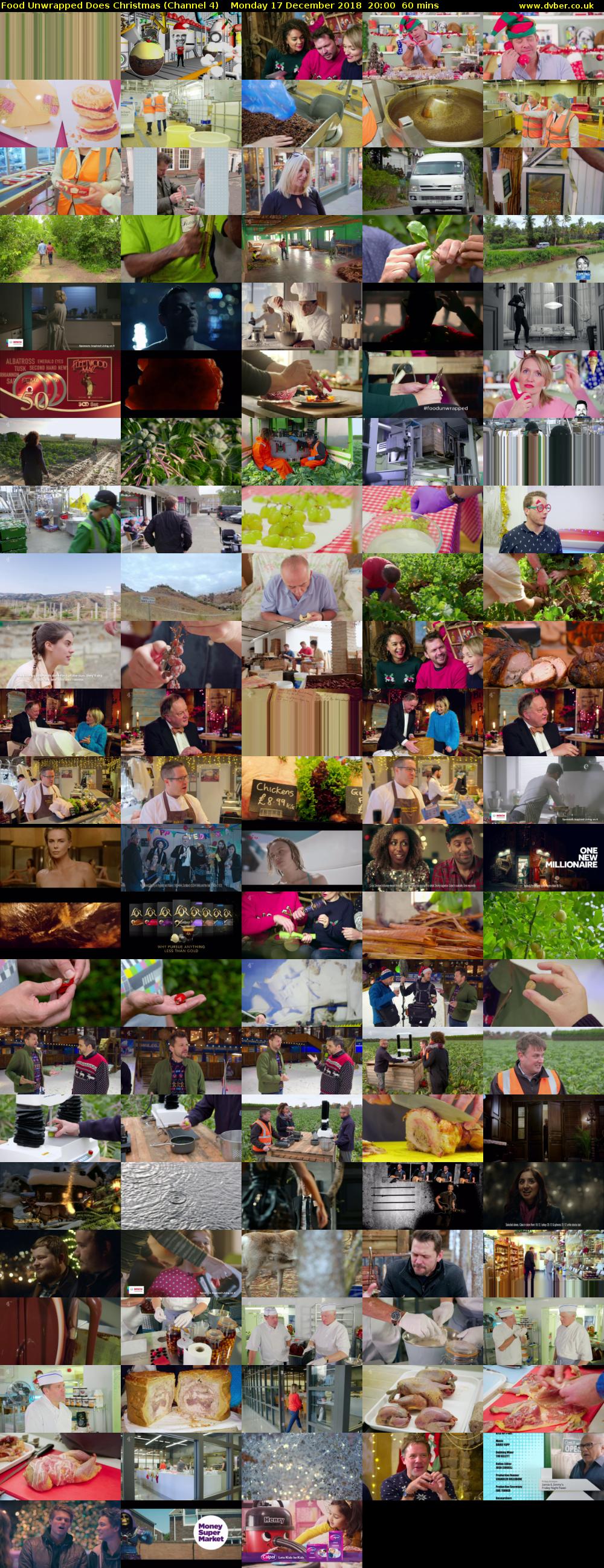 Food Unwrapped Does Christmas (Channel 4) Monday 17 December 2018 20:00 - 21:00