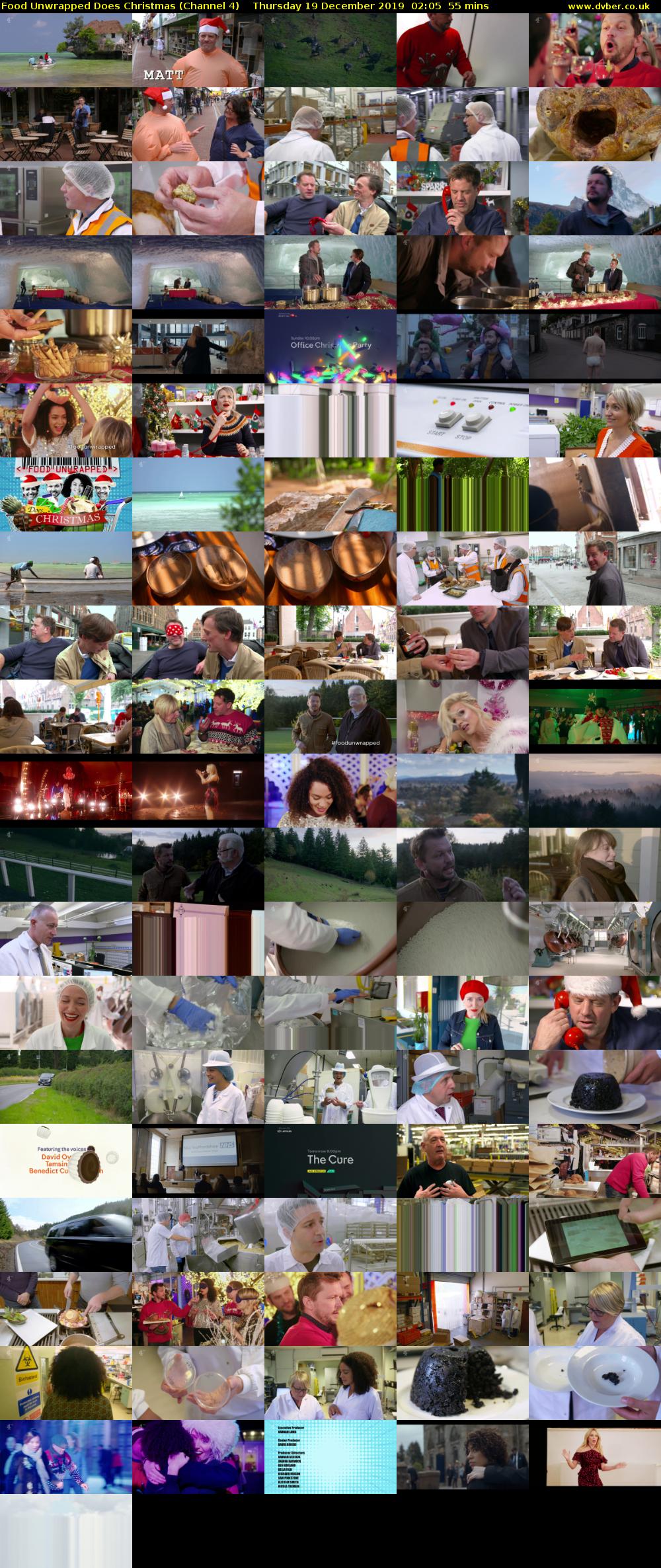 Food Unwrapped Does Christmas (Channel 4) Thursday 19 December 2019 02:05 - 03:00