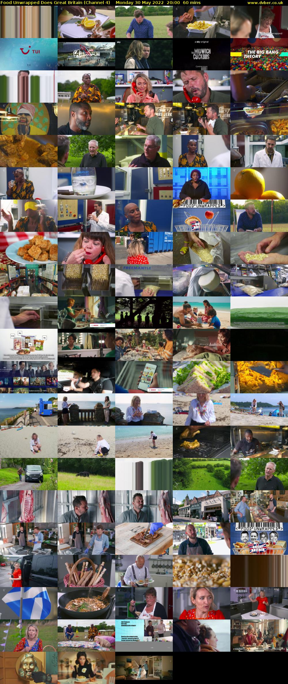 Food Unwrapped Does Great Britain (Channel 4) Monday 30 May 2022 20:00 - 21:00