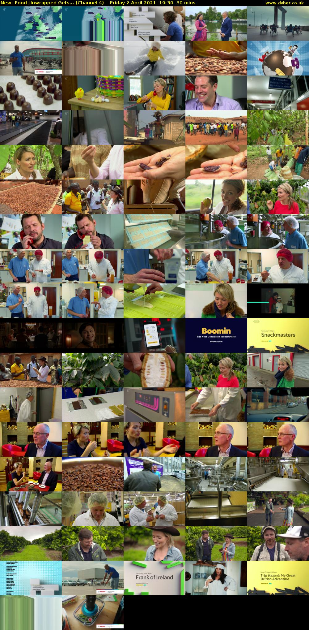 Food Unwrapped Gets... (Channel 4) Friday 2 April 2021 19:30 - 20:00