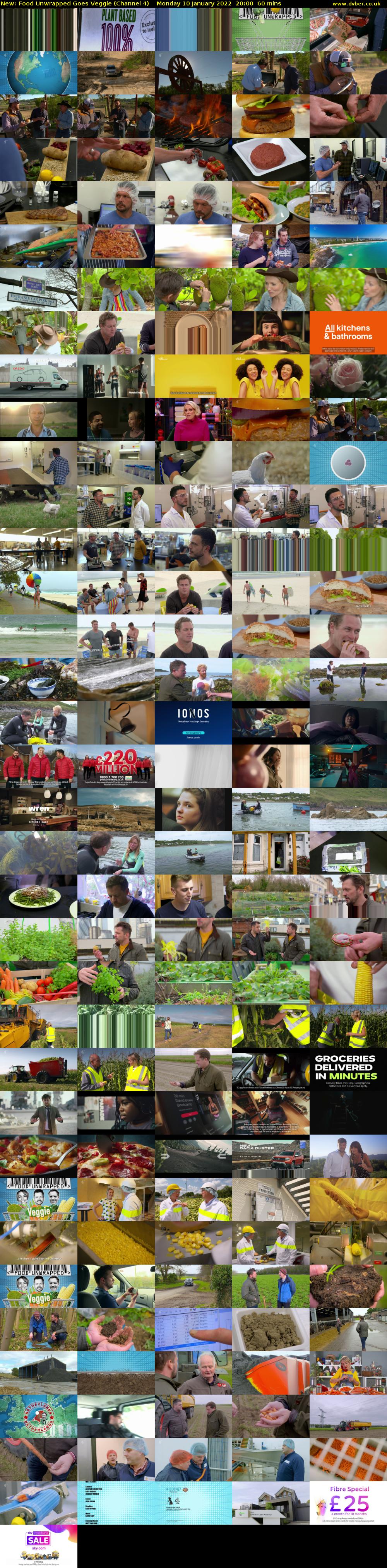 Food Unwrapped Goes Veggie (Channel 4) Monday 10 January 2022 20:00 - 21:00