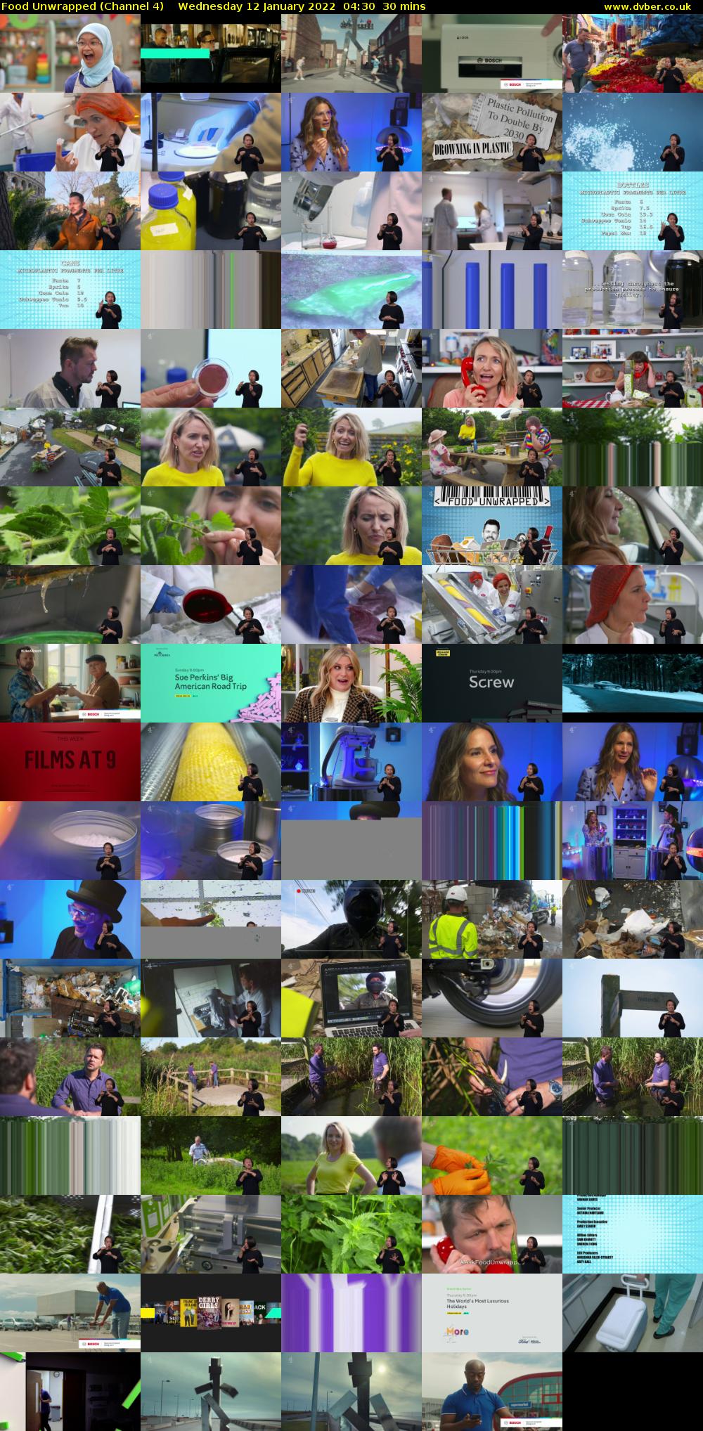 Food Unwrapped (Channel 4) Wednesday 12 January 2022 04:30 - 05:00