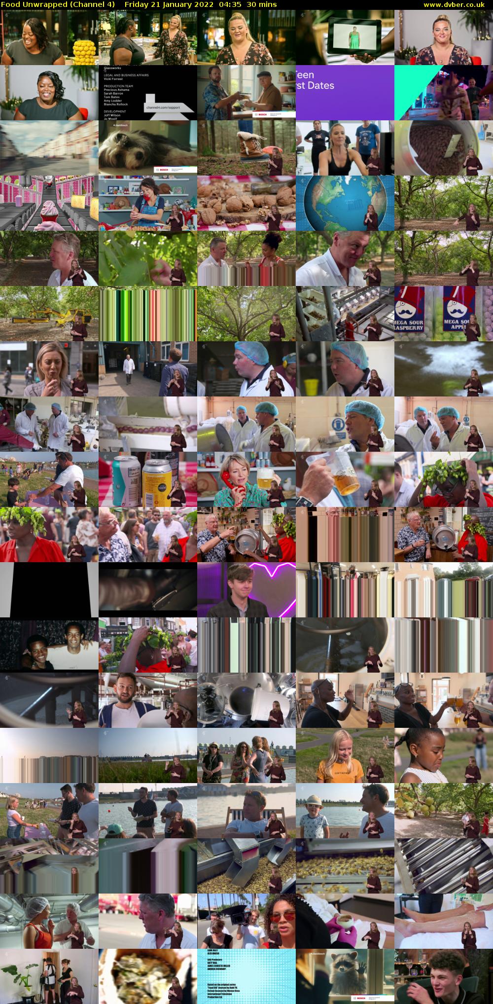 Food Unwrapped (Channel 4) Friday 21 January 2022 04:35 - 05:05
