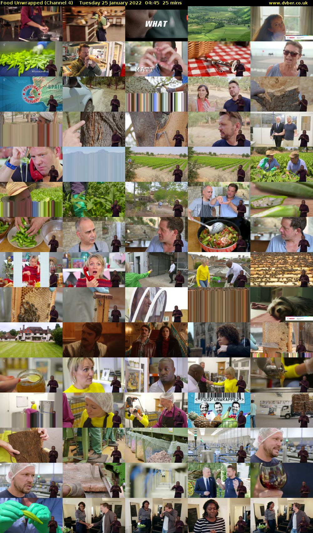 Food Unwrapped (Channel 4) Tuesday 25 January 2022 04:45 - 05:10