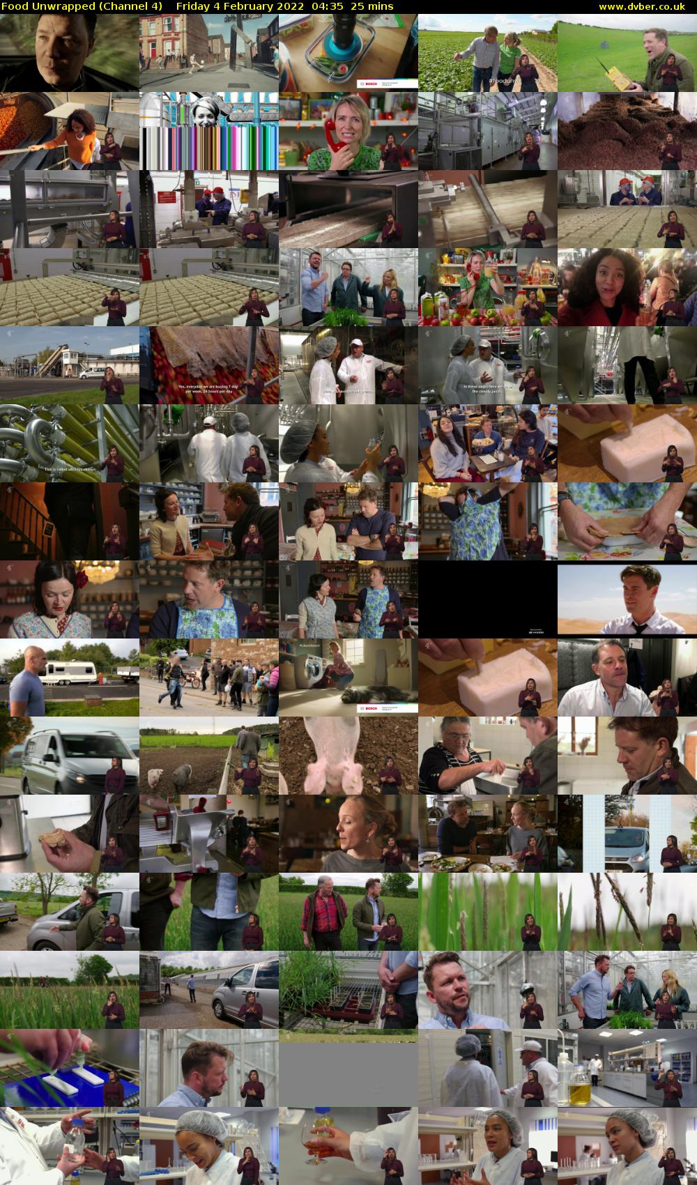 Food Unwrapped (Channel 4) Friday 4 February 2022 04:35 - 05:00