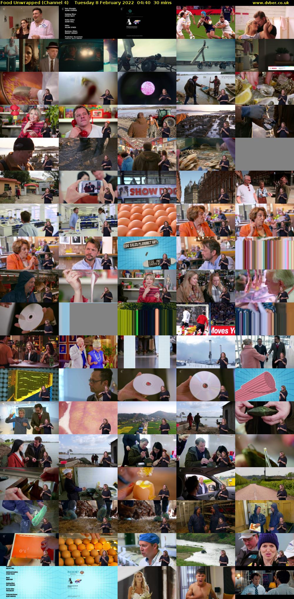 Food Unwrapped (Channel 4) Tuesday 8 February 2022 04:40 - 05:10