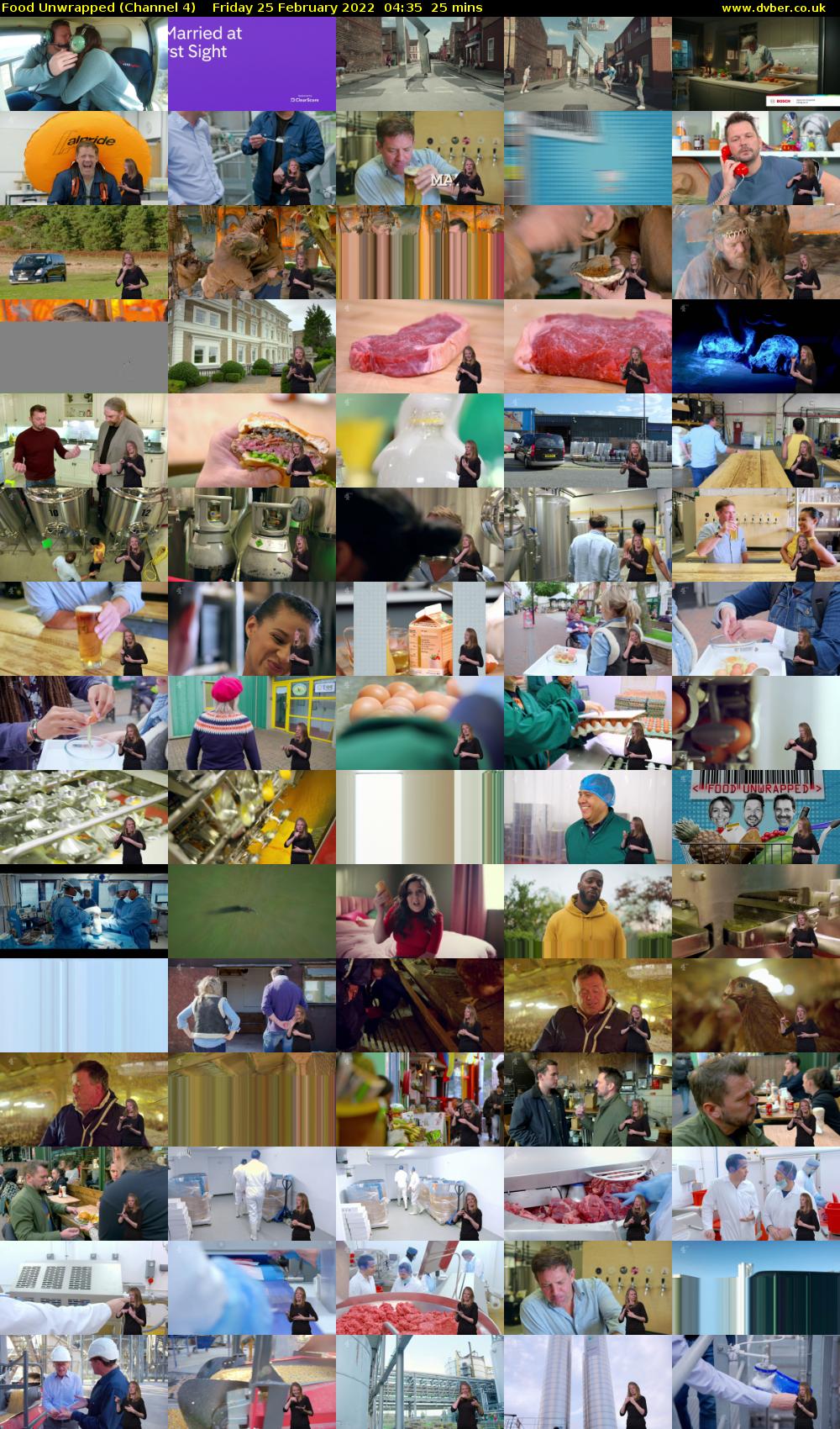 Food Unwrapped (Channel 4) Friday 25 February 2022 04:35 - 05:00