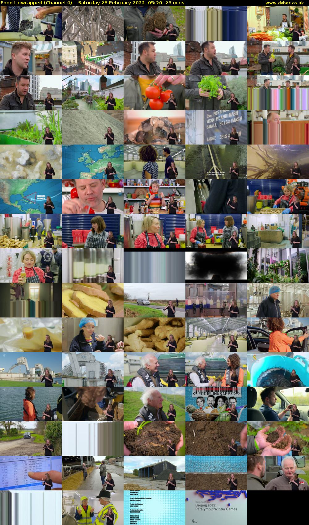 Food Unwrapped (Channel 4) Saturday 26 February 2022 05:20 - 05:45