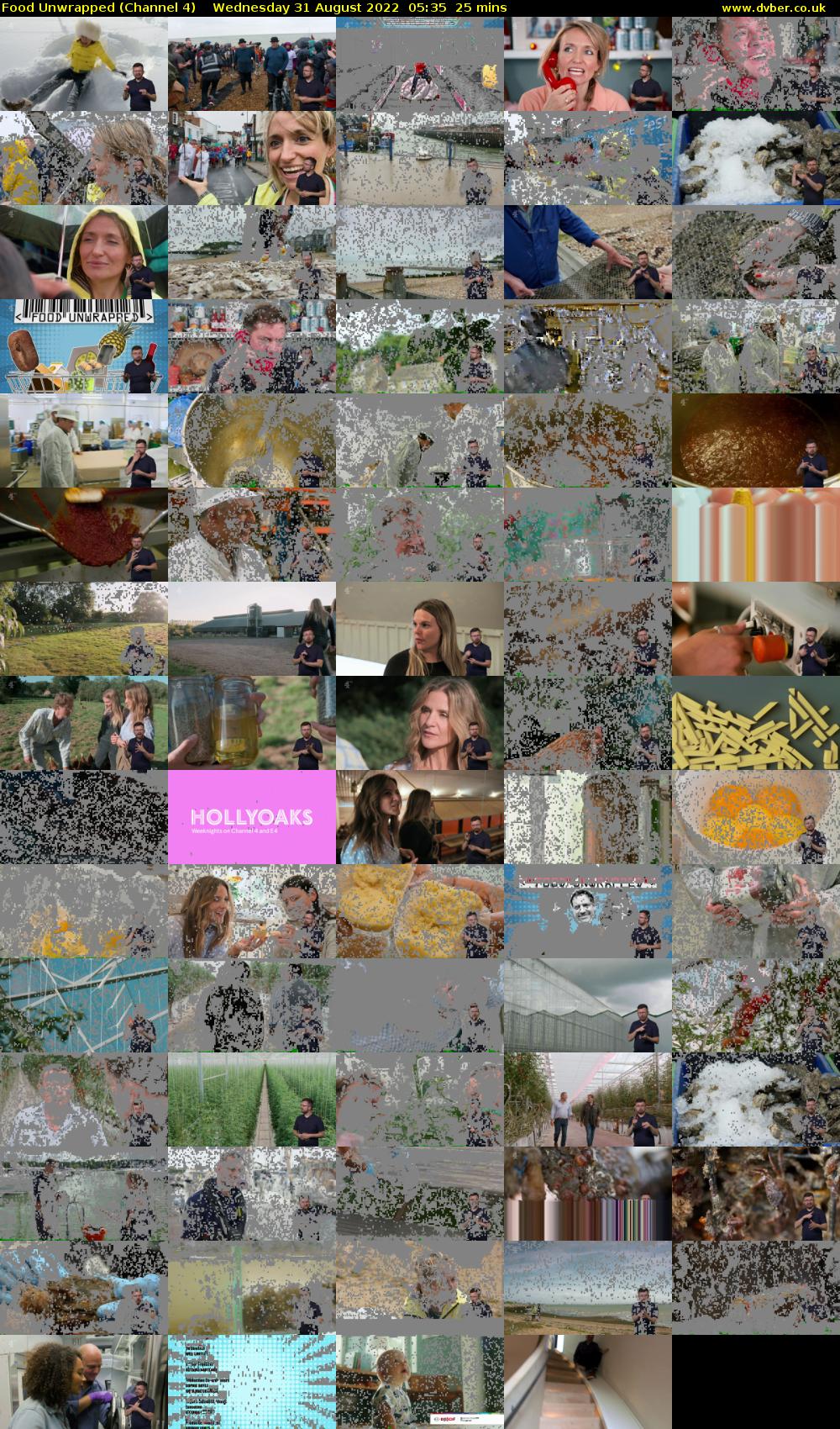 Food Unwrapped (Channel 4) Wednesday 31 August 2022 05:35 - 06:00
