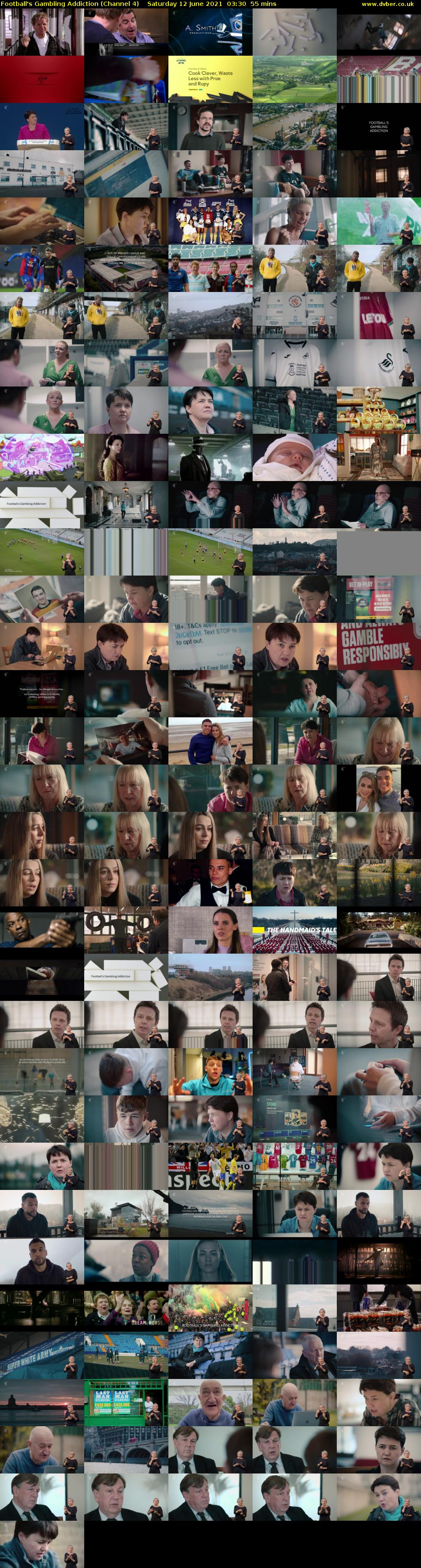 Football's Gambling Addiction (Channel 4) Saturday 12 June 2021 03:30 - 04:25