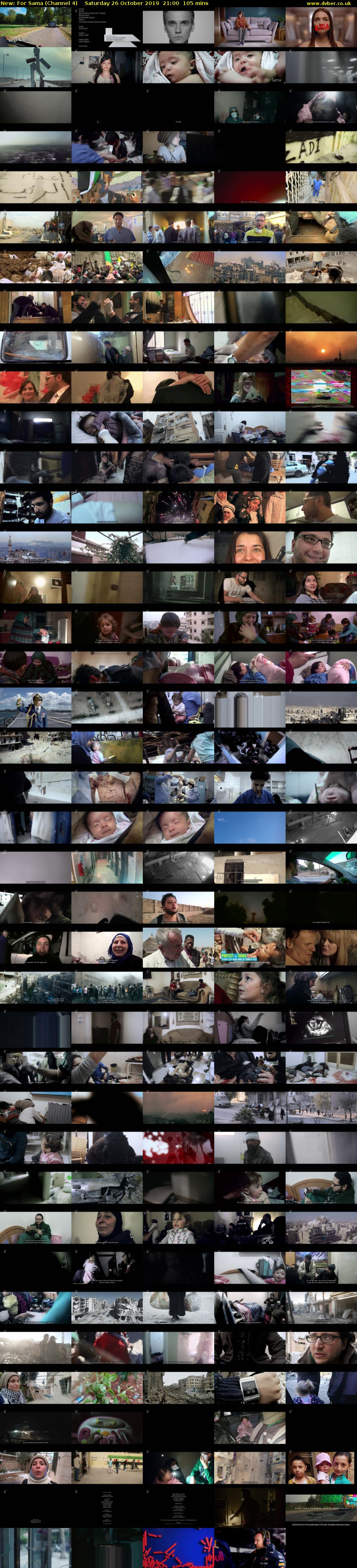 For Sama (Channel 4) Saturday 26 October 2019 21:00 - 22:45