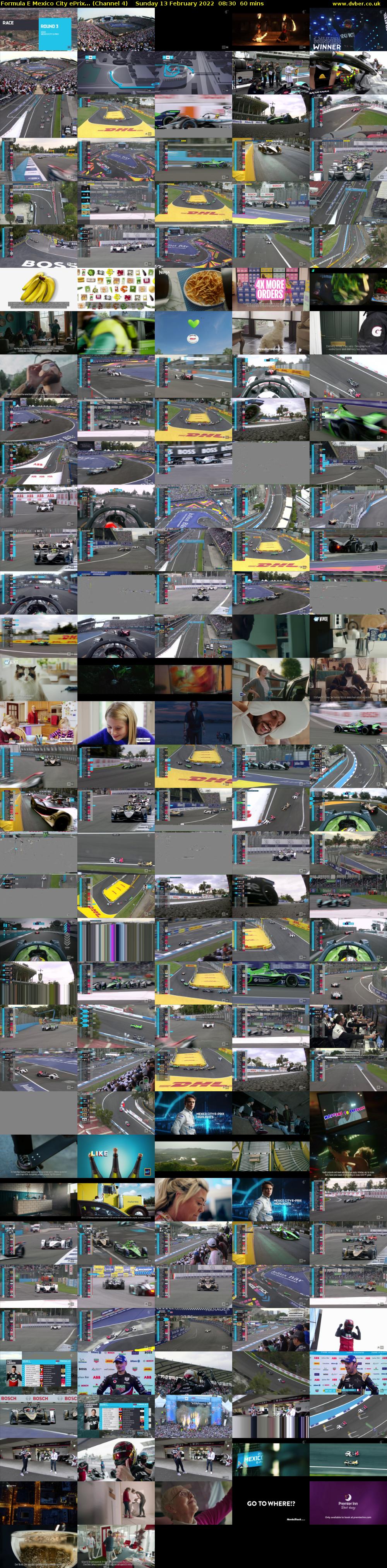 Formula E Mexico City ePrix... (Channel 4) Sunday 13 February 2022 08:30 - 09:30
