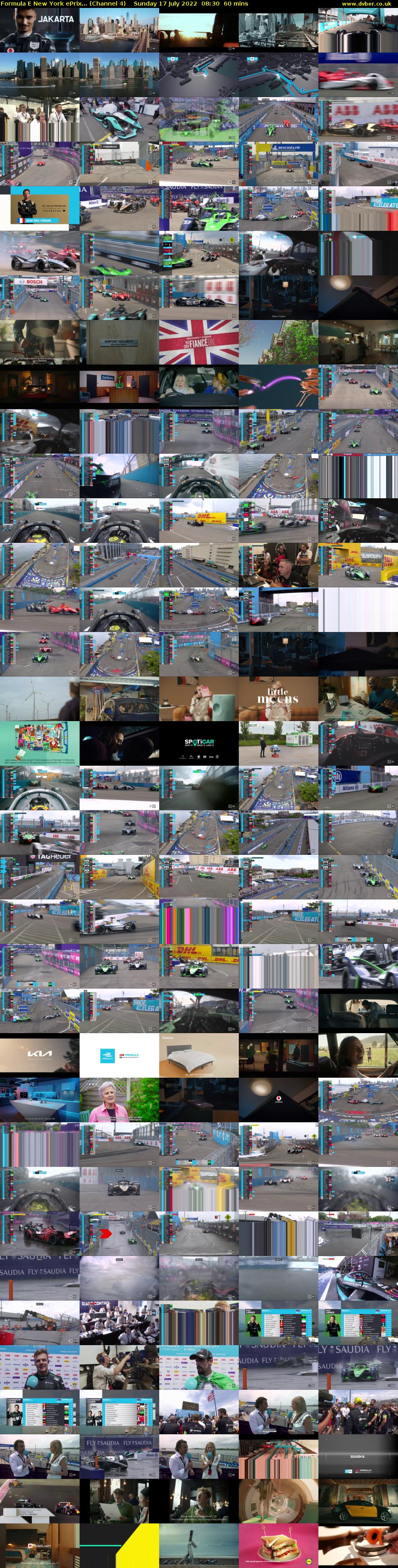 Formula E New York ePrix... (Channel 4) Sunday 17 July 2022 08:30 - 09:30
