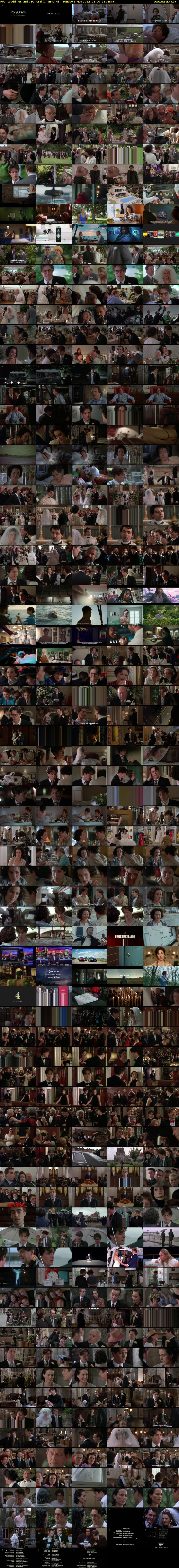 Four Weddings and a Funeral (Channel 4) Sunday 1 May 2022 23:00 - 01:10