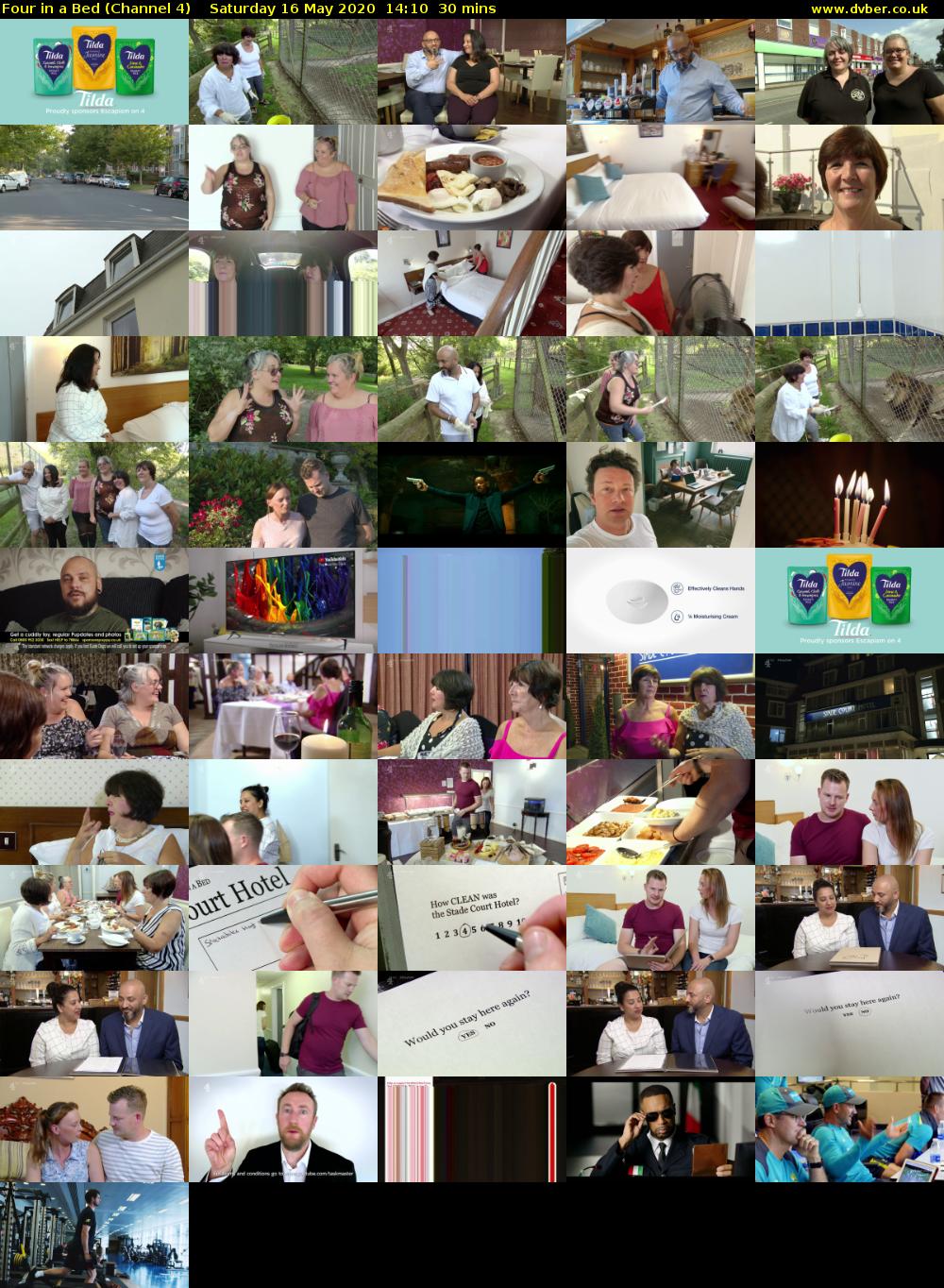 Four in a Bed (Channel 4) Saturday 16 May 2020 14:10 - 14:40