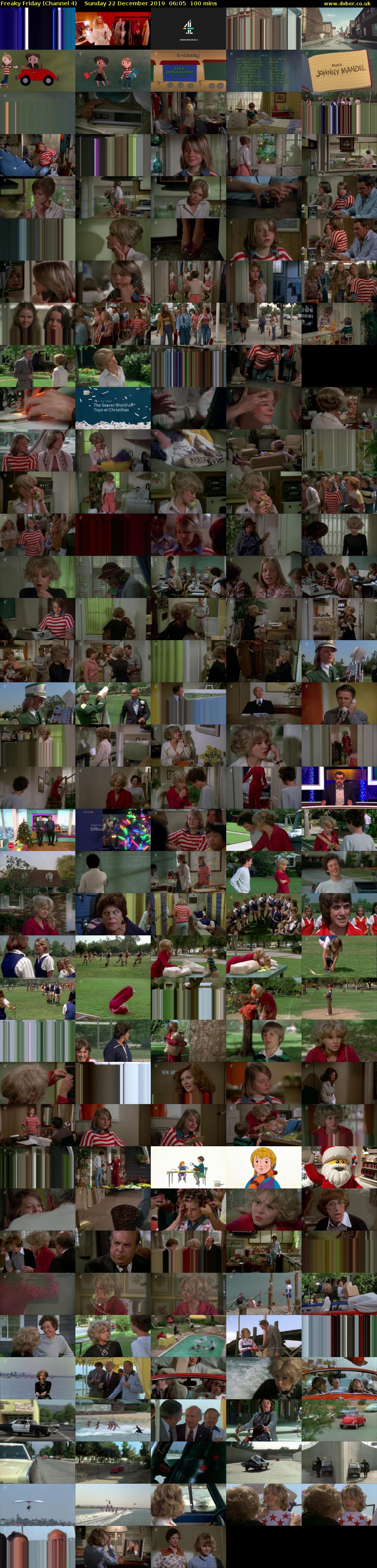 Freaky Friday (Channel 4) Sunday 22 December 2019 06:05 - 07:45