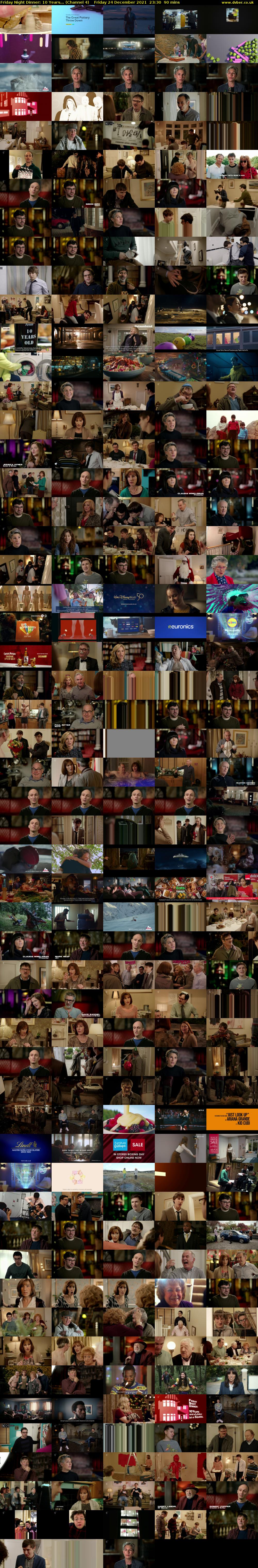 Friday Night Dinner: 10 Years... (Channel 4) Friday 24 December 2021 23:30 - 01:00