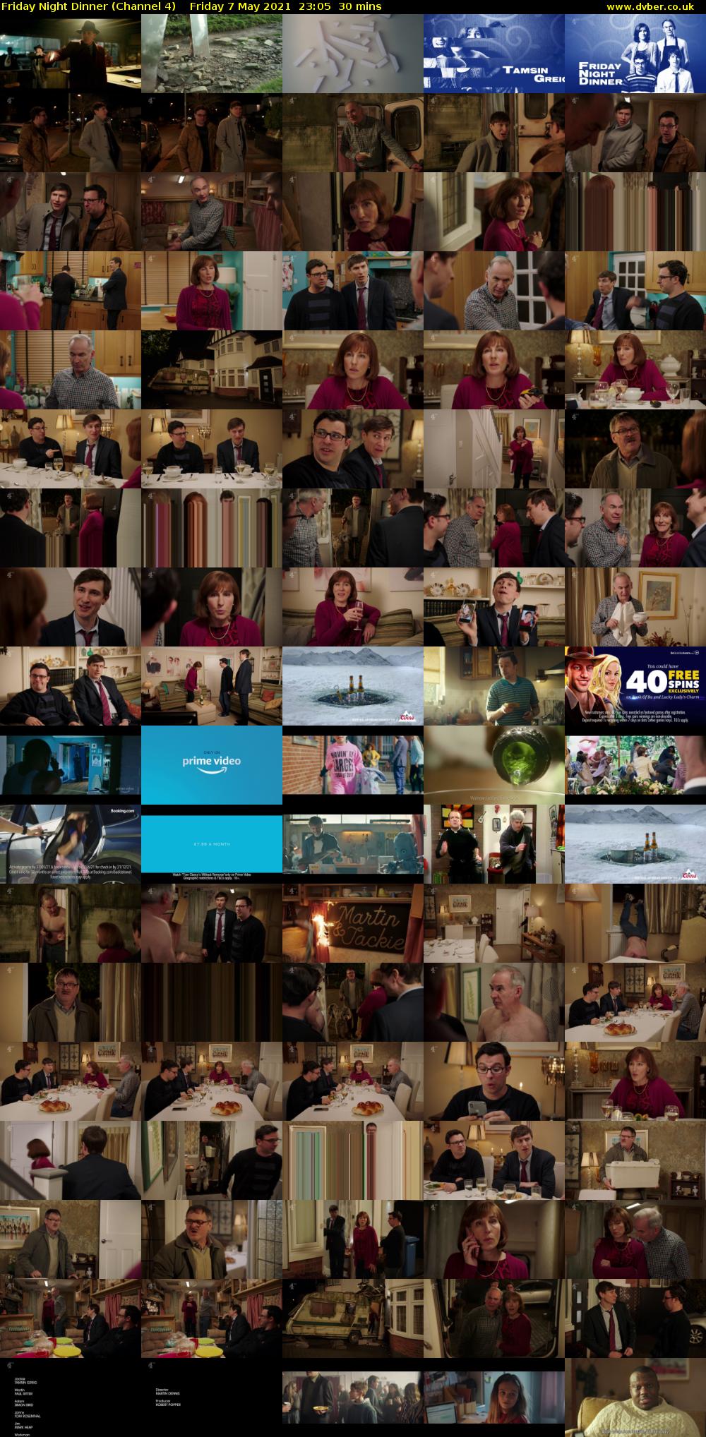 Friday Night Dinner (Channel 4) Friday 7 May 2021 23:05 - 23:35