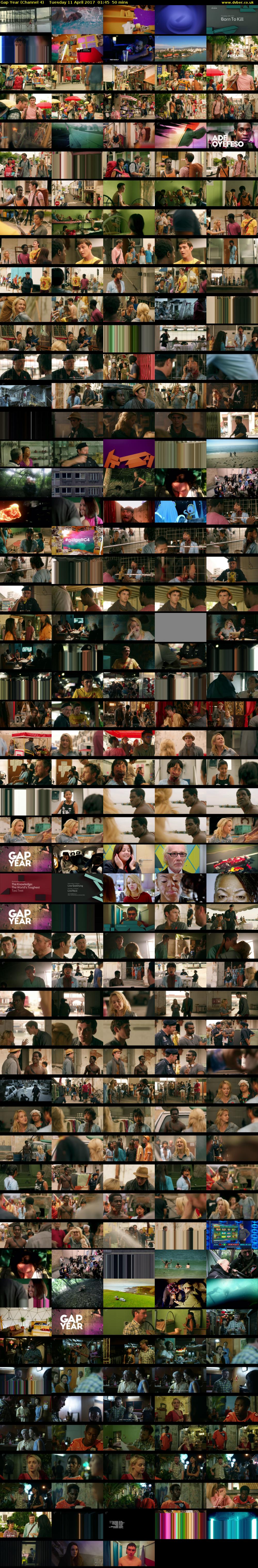Gap Year (Channel 4) Tuesday 11 April 2017 01:45 - 02:35