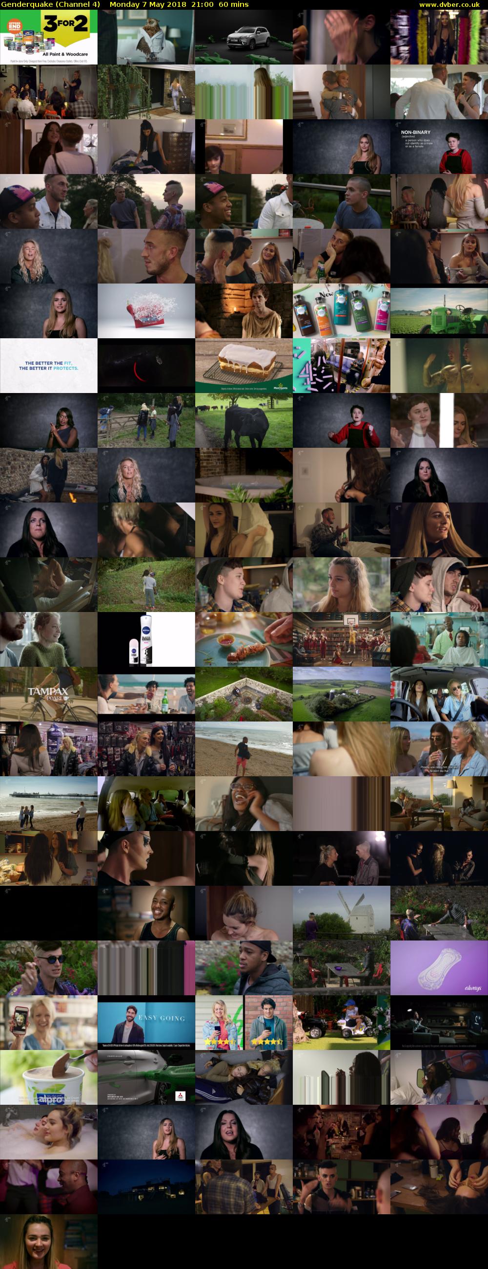 Genderquake (Channel 4) Monday 7 May 2018 21:00 - 22:00