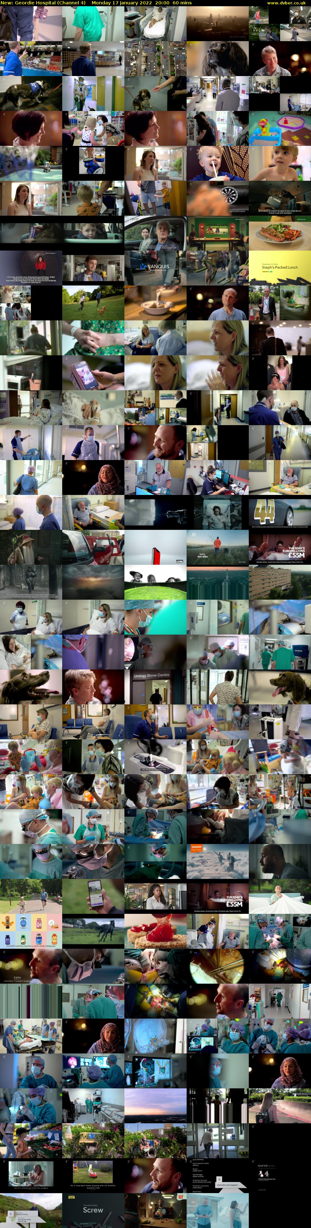 Geordie Hospital (Channel 4) Monday 17 January 2022 20:00 - 21:00