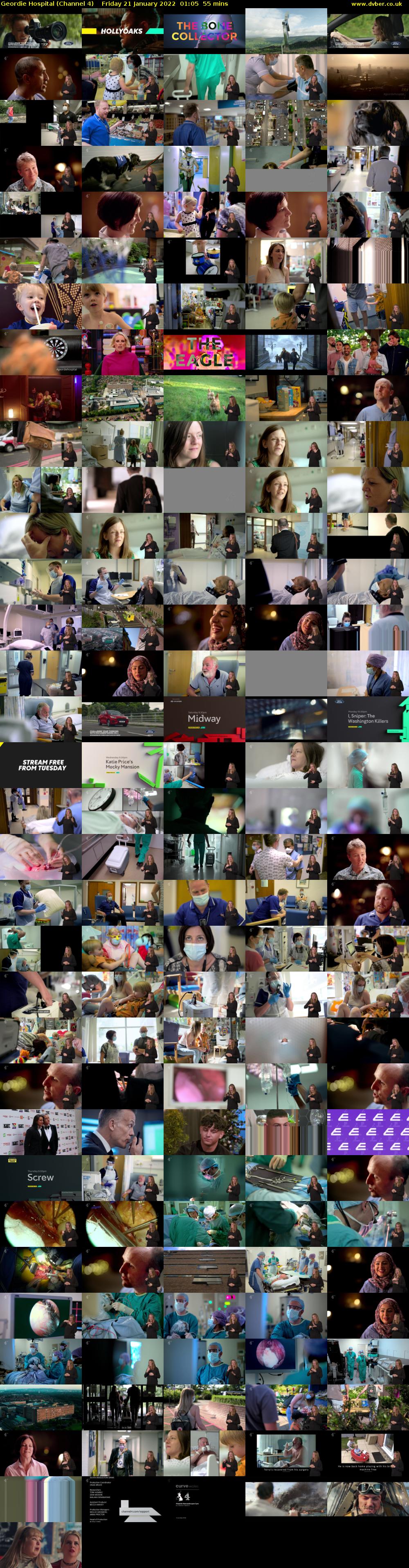 Geordie Hospital (Channel 4) Friday 21 January 2022 01:05 - 02:00