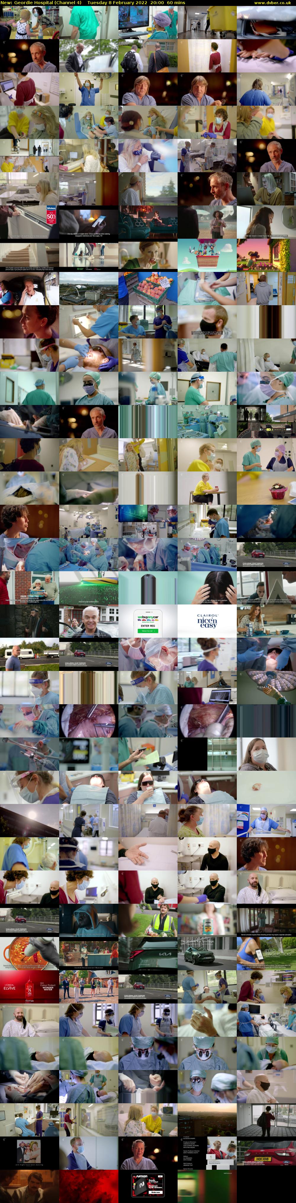 Geordie Hospital (Channel 4) Tuesday 8 February 2022 20:00 - 21:00